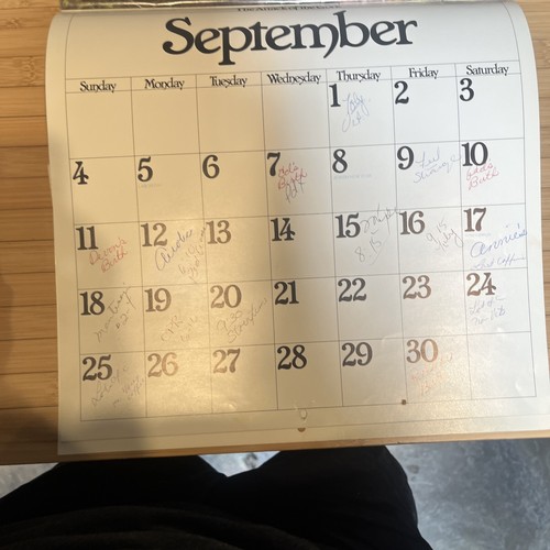 Hanging Wall Calendar 1983 Boris Vallejo's Fantasy Reuse 2033 Conan Art NICE! - Bild 8 von 9