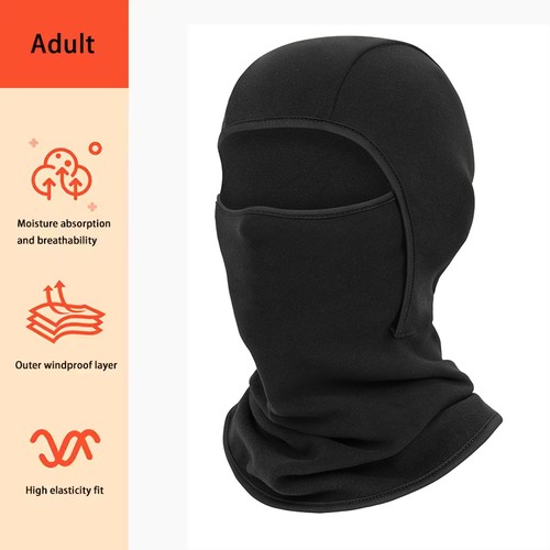 Balaclava Ski Mask Scarf Fleece Gaiter Cold Weather Full Face Mask for Men Women - Picture 12 of 22