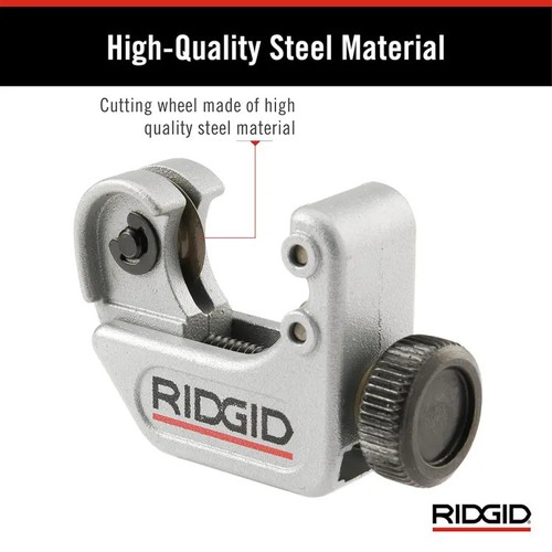 RIDGID Model 104 Close Quarters Tubing Cutter, 3/16 to 15/16 - 32985 - Picture 8 of 12