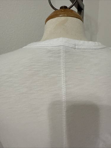 Rag & Bone Size L -T-shirt Embroidered Rose Crewneck - Picture 9 of 13