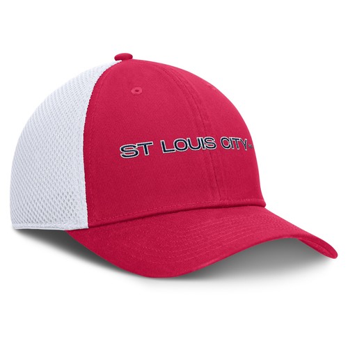 Men's Fanatics Red St. Louis City SC Rocket Flex Hat - Photo 3/4