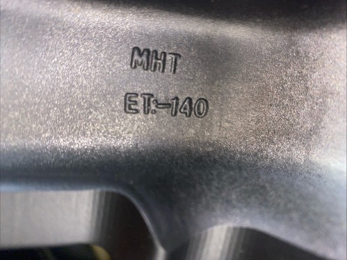 05-19 Ford F350 Super Duty,Part#D53817693G,17x6.5 Dually Rear Matte Black Milled - Picture 9 of 15