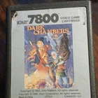 Atari Dark Chambers Game Cartridge for Atari 7800, 1988