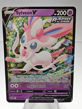 Pokemon Sylveon V SWSH202 Sword Shield Black Star Promo Rare Full Art - #12