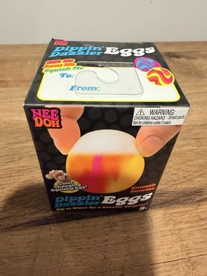 SMOOTH SUNRISE ORANGE - NeeDoh Dippin' Dazzler Egg BRANDNEU Selten!! - Bild 1 von 4