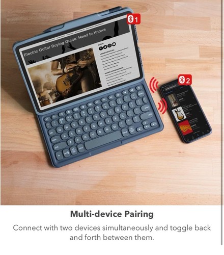 ZAGG Messenger Folio 2 Keyboard Folio/Case - Black - iPad Gen 10 - NEW - Picture 5 of 8