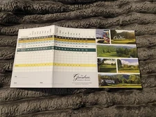 Greenbrier The Old White Course Golf Scorecard Greenbrier Classic Host PGA