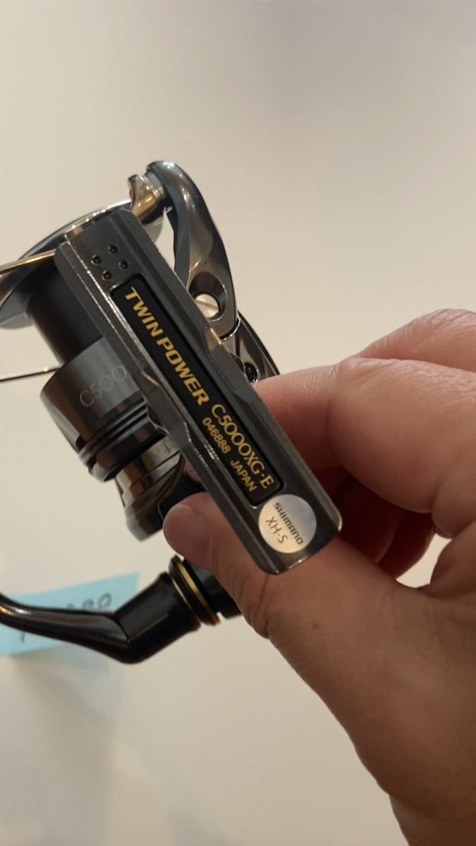 Shimano 24 TWIN POWER C5000XG Spinning Reel Mint From JAPAN #2898