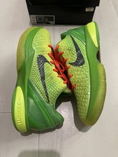 Nike Zoom Kobe 6 Protro Grinch 2020 (CW2190-300) Size 10 Green Red Christmas