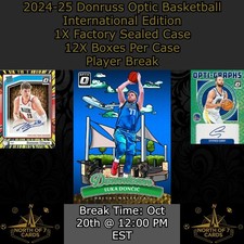 Zach Collins - 2024-25 Donruss Optic BK International 1X Case BREAK #1