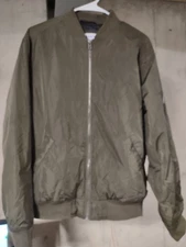 Old Navy Bomber Jacket - Size Medium - Heritage Green Color