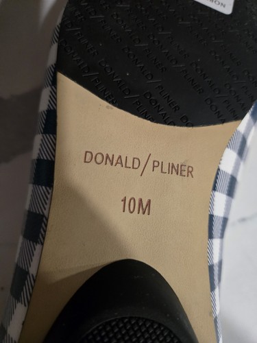 Mocasín Donald Pliner Plano Sin Cordones DeeDee Azul Marino Becerro Mujer 10 Mediano - Imagen 9 de 9