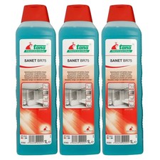 Tana SANET BR 75 3 x 1 Liter Schwimmbad- und Sanitärreiniger Set
