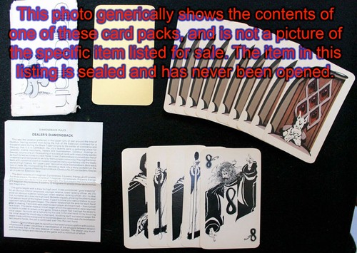 CEREBUS THE AARDVARK DIAMONDBACK Card Game SEALED SET 1981 1st Edition DAVE SIM - Picture 3 of 3