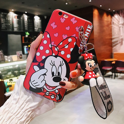 Minnie Mouse Mickey Mouse Soft Add Puppe Handyhülle für iPhone 16 15 13 12 Pro Max - Bild 12 von 14