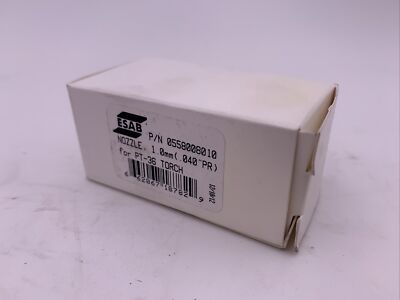 ESAB 0558008010, Plasmarc 1.0mm Nozzle