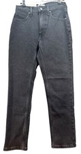 Everlane Jeans Womens 25 Black The Original Cheeky Jean Organic Cotton High Rise