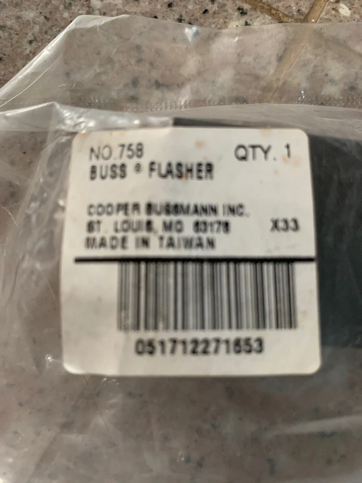 Bussmann No.758 Heavy Duty Electronic Flasher X33 - Image 2 of 3