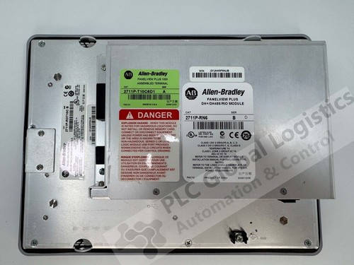 Surplus Allen Bradley 2711P-T10C6D1 /A PanelView Plus 1000 Input DH+/RIO/DH485 - Picture 11 of 18