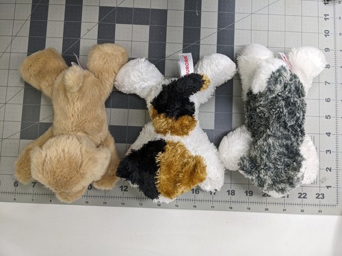 Lote de Peluche Aurora Perro Gato Calico Bronceado Labrador Gris Husky Wolf Juguete de Peluche de 6 Pulgadas - Imagen 10 de 10