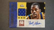 2013 Panini Elite Throwback Threads Autographs #25 Fat Lever  AU, MEM, SN299