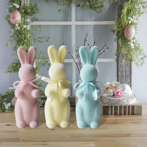Simulation short plush Easter bunny small ornaments FAST - Picture 7 of 16