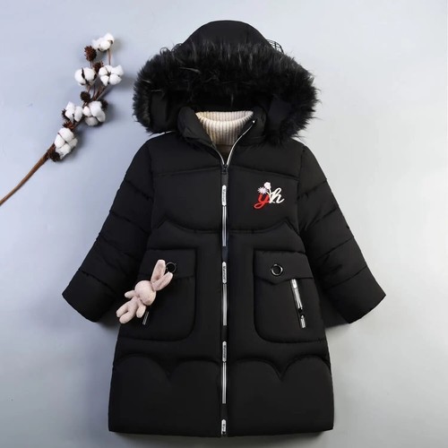 4 Color Winter Keep Warm Girls Jacket Teenage Thick Heavy Cold-proof Windbreaker - Picture 4 of 32