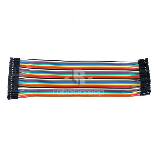 40pcs 21cm Female To Female Dupont Wire Jumper Cable for Arduino Breadboard