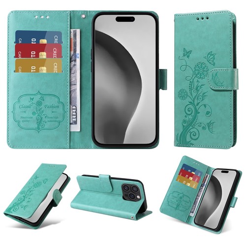 For iPhone 15 Pro Max 16 Plus 12 13 Mini 11 14 XR Leather Flip Wallet Phone Case - Picture 2 of 20