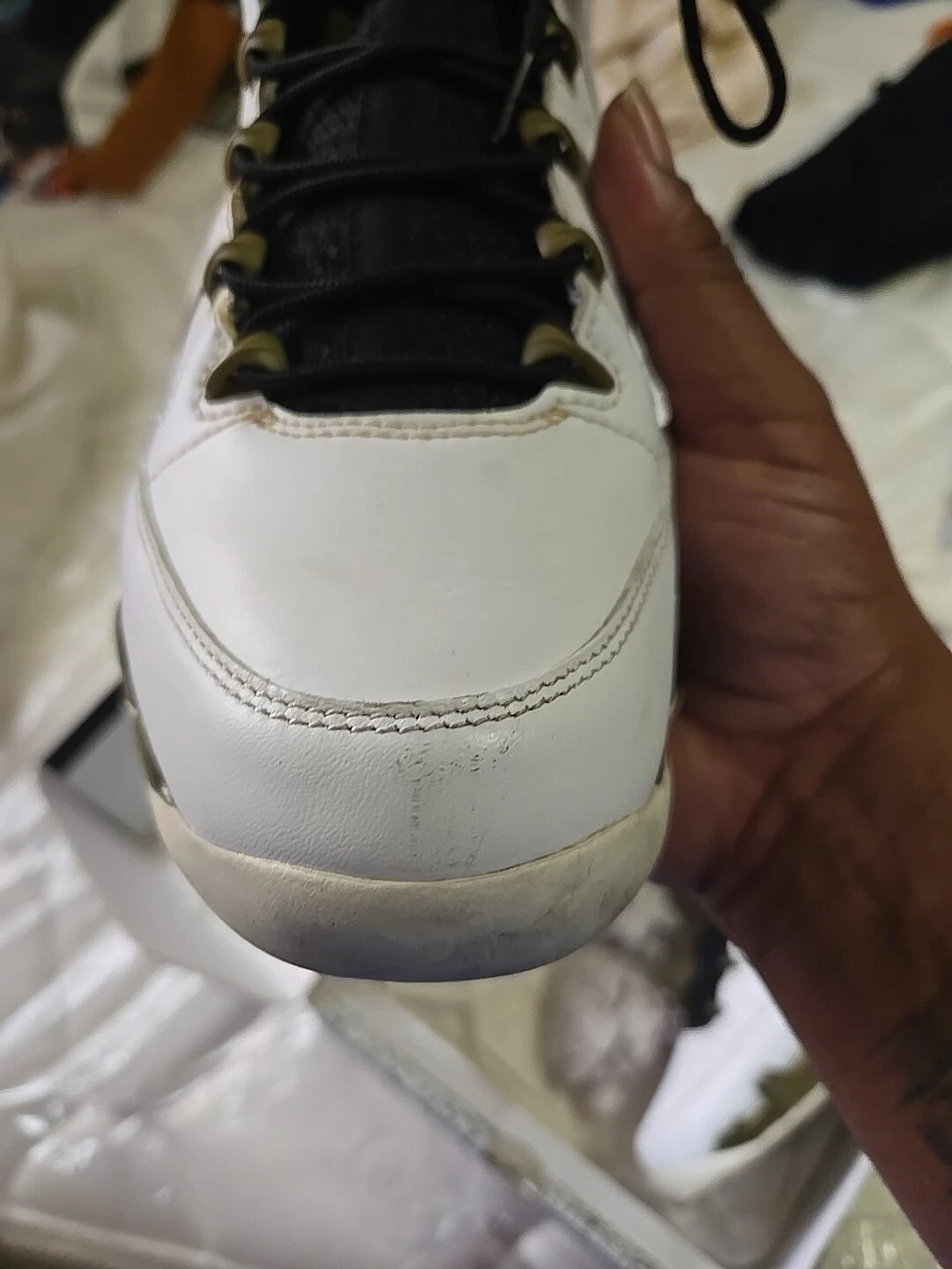 Taglia 11 Statua retrò Air Jordan 9