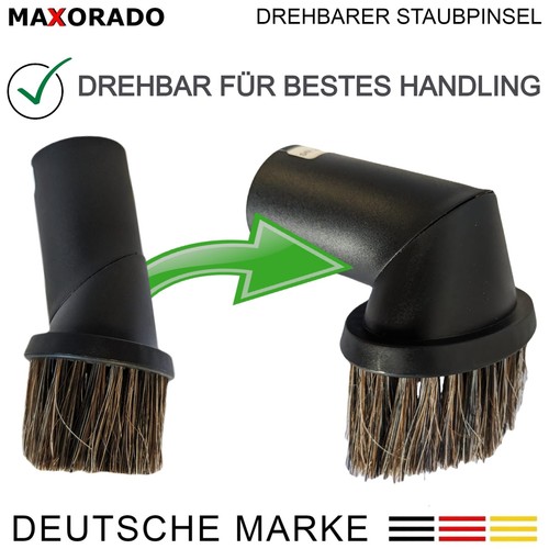 Saugpinsel Naturhaar für Staubsauger Miele S526, S 526 Cat & Dog Plus Karminrot - Bild 5 von 8