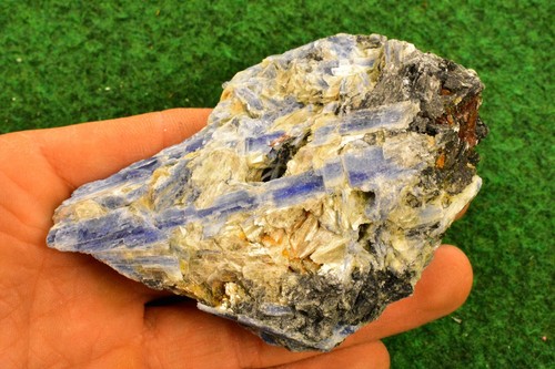 Chakra de limpieza mineral de garganta azul cianita UKBUY✔ #11 - Imagen 4 de 10