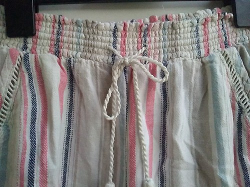 Briggs Damen mehrfarbig elastisch Taille Quaste Kordelzug Größe Medium - Bild 4 von 7