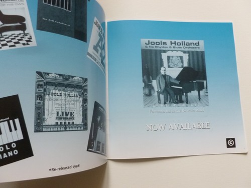 Jools Holland & Sus Rhythm & Blues Orquesta 1998 Tour Programa - Imagen 4 de 7