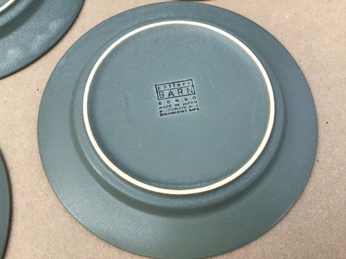Pottery Barn Bongo Green 7.5”:plate, this sale is for one plate, Vtg - Picture 11 of 15