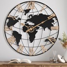 24 Inch Large Wall Clock for Living Room Decor,Big Modern Decorative Silent W...