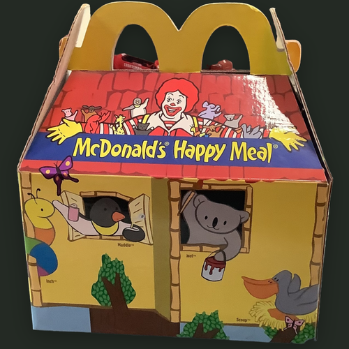 McDonald’s TY Teenie Beanie Babies Clubhouse Set of 12 Original Beanies 1998 - Picture 6 of 6