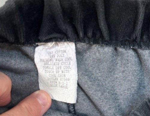 Dark Grey Soft and Comfy Sweat Lounge Pants Casual Relaxed Fit Size Large - Picture 7 of 7