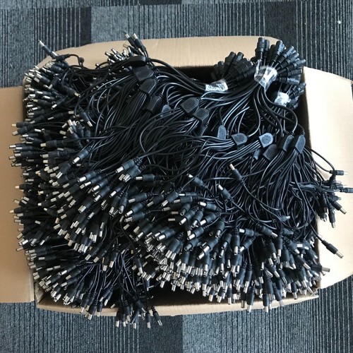 12 V DC Strom CCTV Splitter Kabel für Kamera 2,1 mm Buchse auf 2/3/4/5/6/8 Wege Stecker - Bild 10 von 16