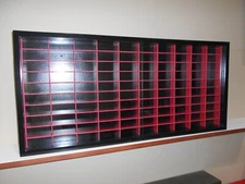 Display Case for 1/64 Diecast Cars (Hot Wheels,Matchbox) 100 Slots (Made in USA)