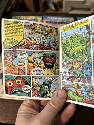 Lot of 6 Vintage He-Man Masters of the Universe MOTU Mini Comic Books 1983-84 - Picture 9 of 14