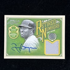 2012 Playoff Prime Cuts Retired Numbers Tony Gwynn HOF Jersey AUTO 11/25