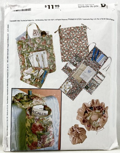 1999 McCalls Sewing Pattern 2452 Sewing Accessories 10 Pc Chatelaine Caddy 12906 - Bild 2 von 2
