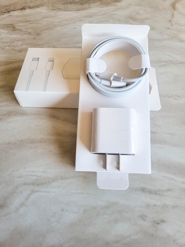 NEW 20W USB-C Fast Charger Cable for iPhone 13/12/11/X ProMax - Picture 2 of 15