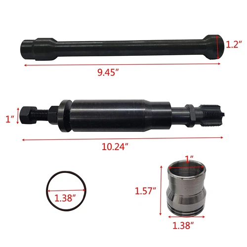 For Caterpillar CAT C7 C9 3126B Injector Sleeve Cup Removal & Install Tool Kit - Picture 6 of 13