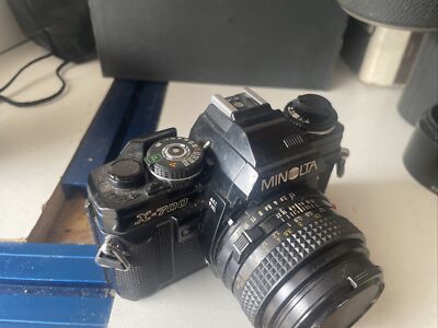 MINOLTA X-700 35mm SLR + MD ROKKOR 50mm f/1.7 Lens | eBay