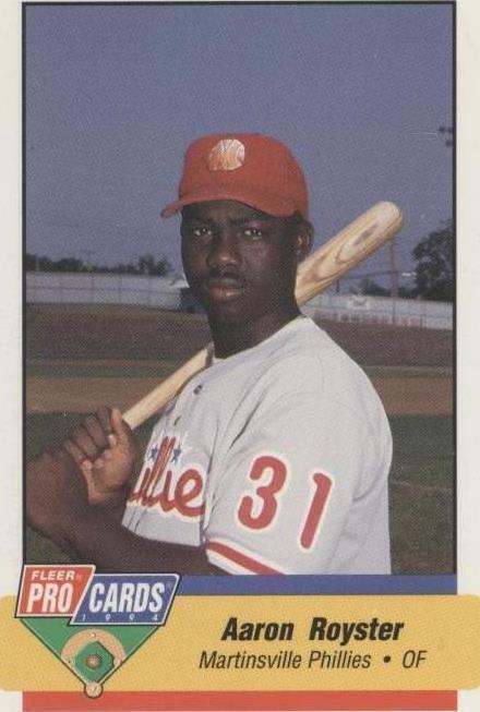 1994 Fleer ProCards Minor League - Aaron Royster #3310 - 1 of 1