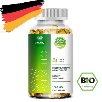 Saw Palmetto 120 Kapseln Prostata UTI Urinary Tract Haarausfall Unterstützung DE