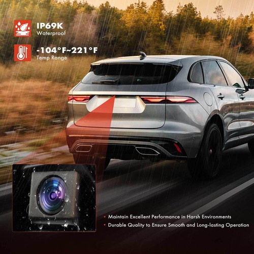 Rear View Back Up Parking Assist Camera for Cadillac CTS 2017 2018 2019 Sedan - Picture 4 of 10