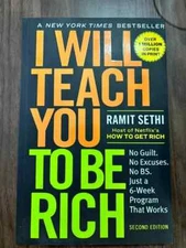 I Will Teach You to Be Rich by Ramit Sethi (color),  Paperback
